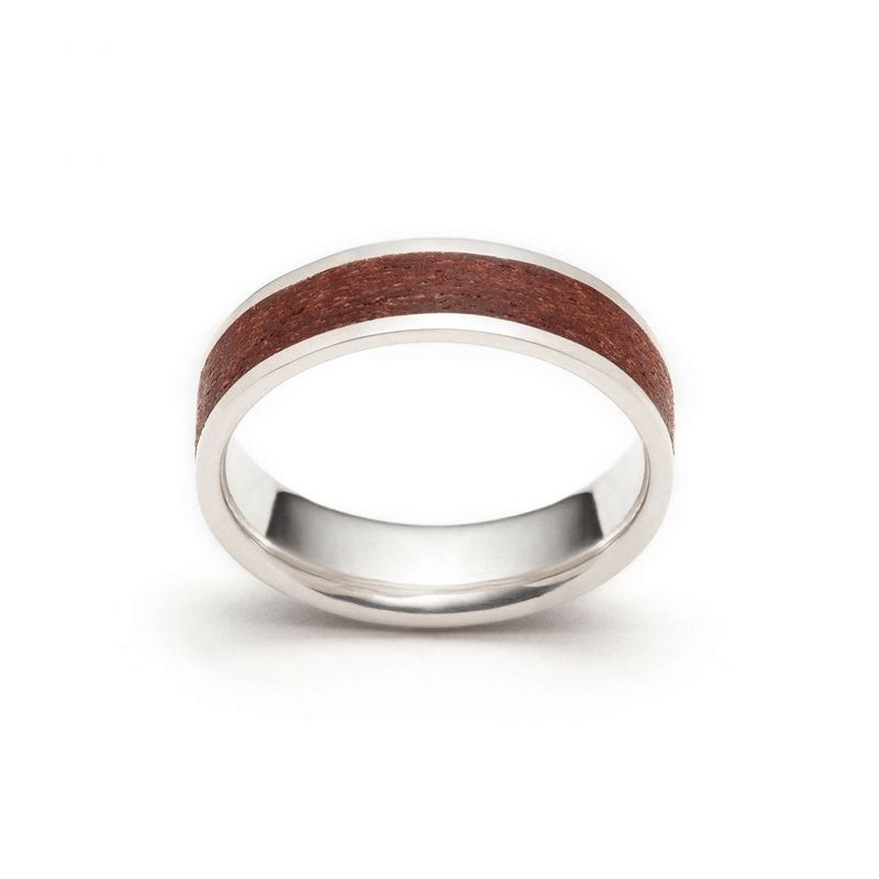 Bague Manic brune en argent sterling