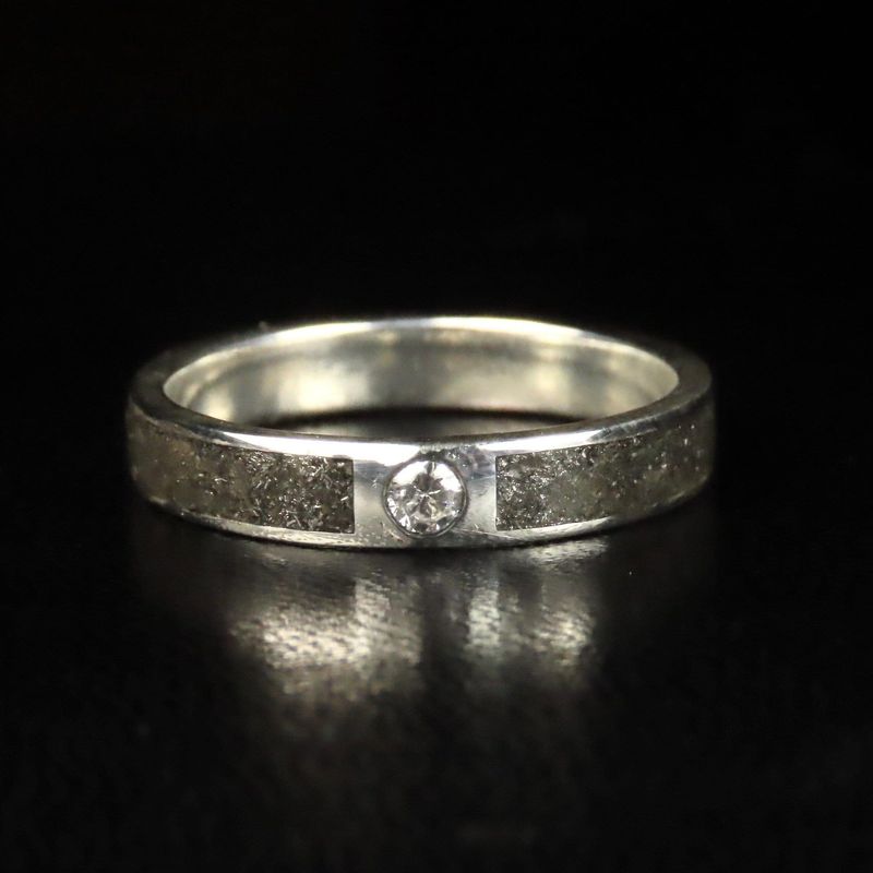 Bague Poussières d’étoiles, or 14K - 18K et moissanite personnalisée
