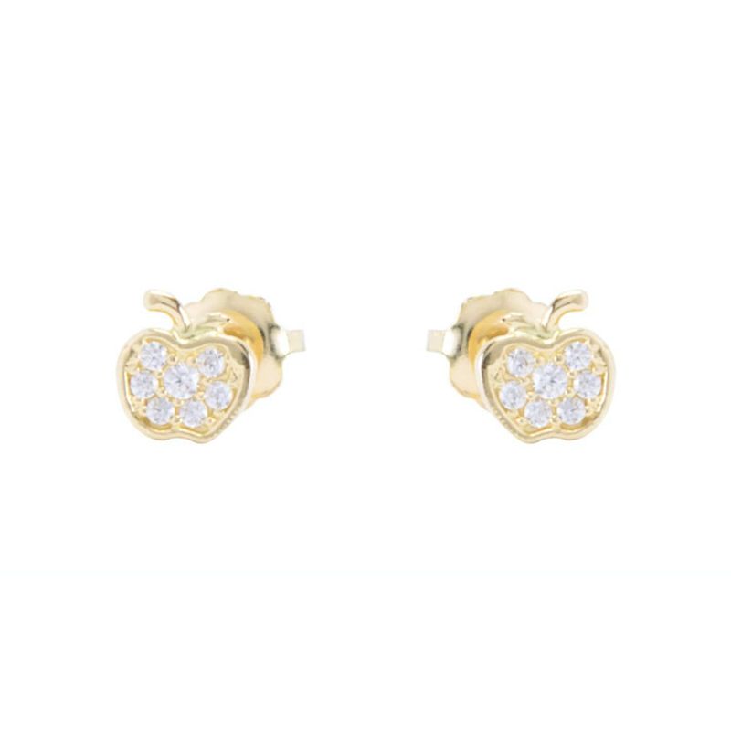 Boucles d'oreilles Pommes en or 10K