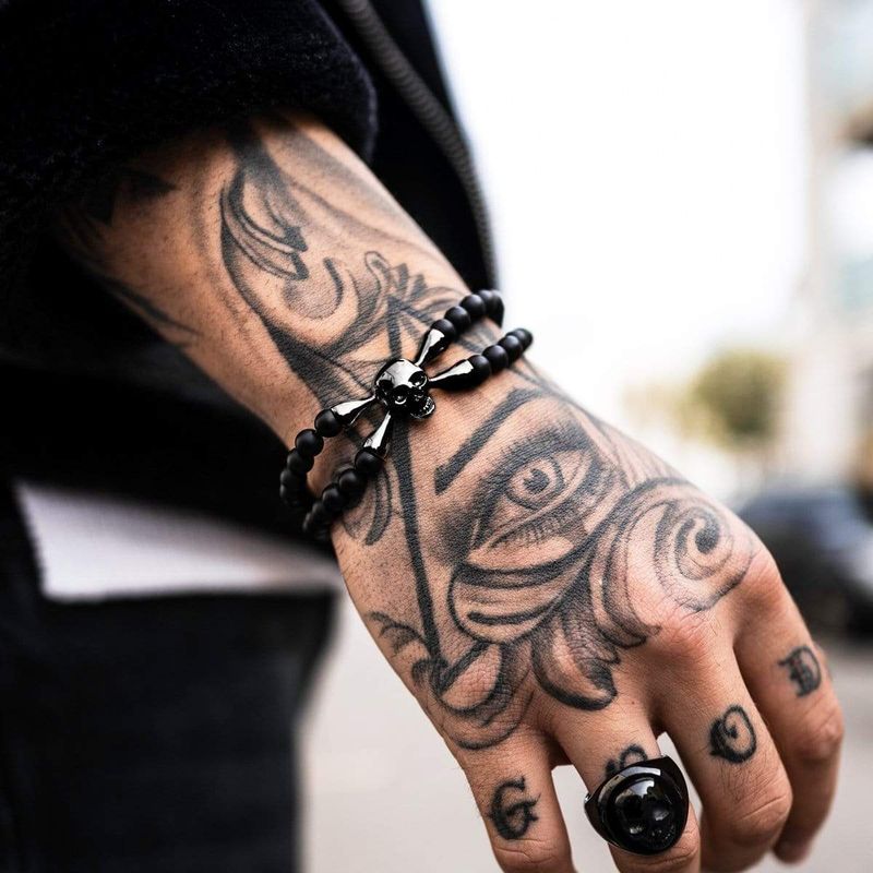Bracelet SpiderHD pierres et acier