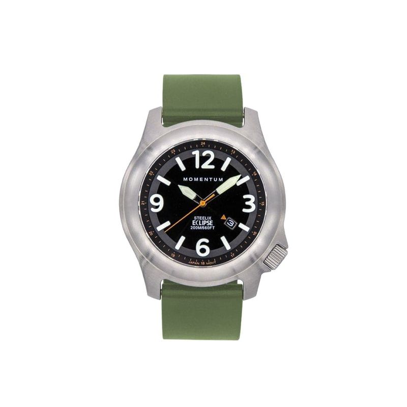 Montre  à énergie solaire 44mm Steelix Eclipse vert