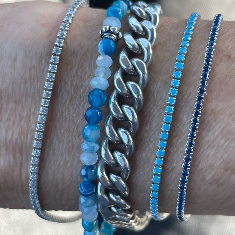 Bracelet Tennis Exclusive en argent sterling