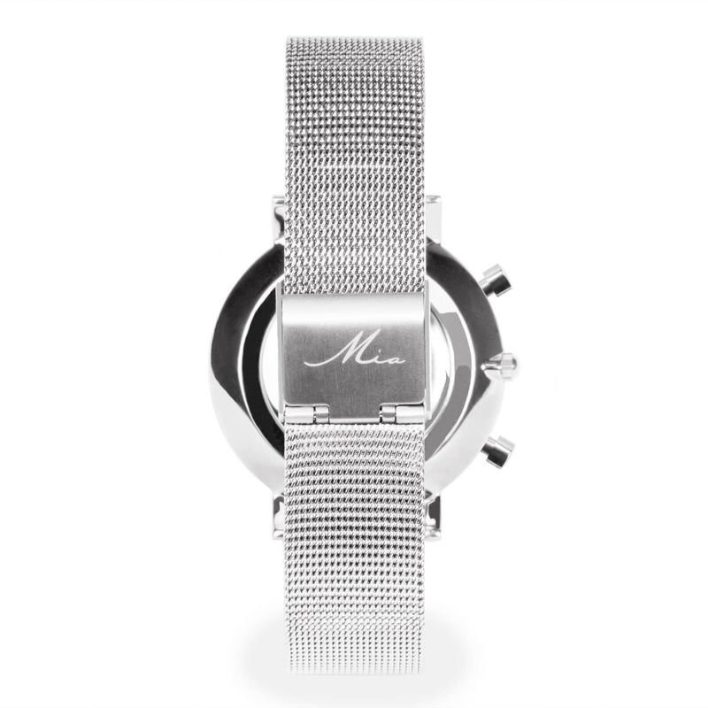 Montre Minimaliste Chrono en acier