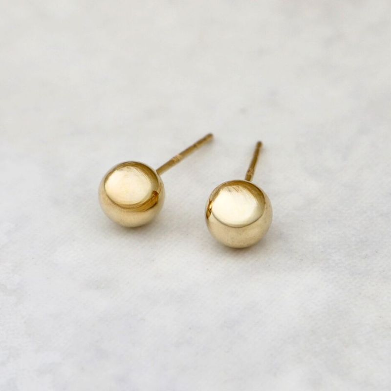 Boucles d’oreilles Billes en or 10K