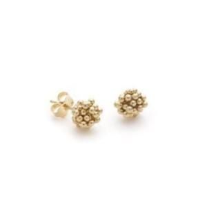 Boutons d'oreille ShikShok en or jaune 18K