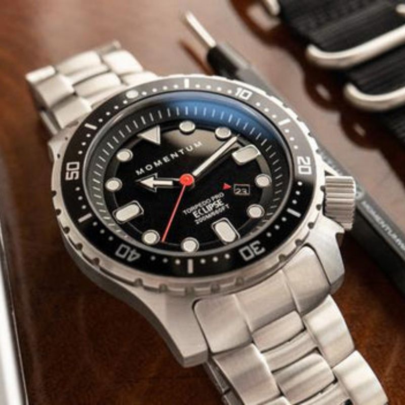 Montre à énergie solaire 44mm Torpedo Pro