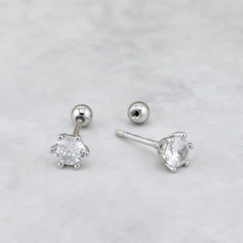 Boucles d'oreilles Classiques en argent sterling