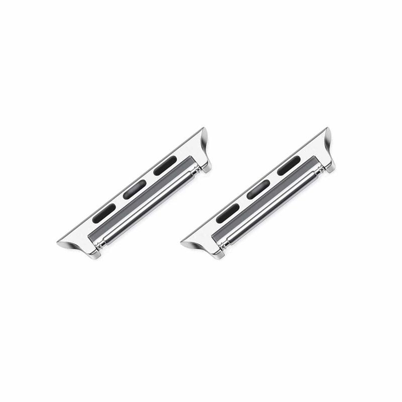 Adaptateur de bracelet argent pour Apple Watch