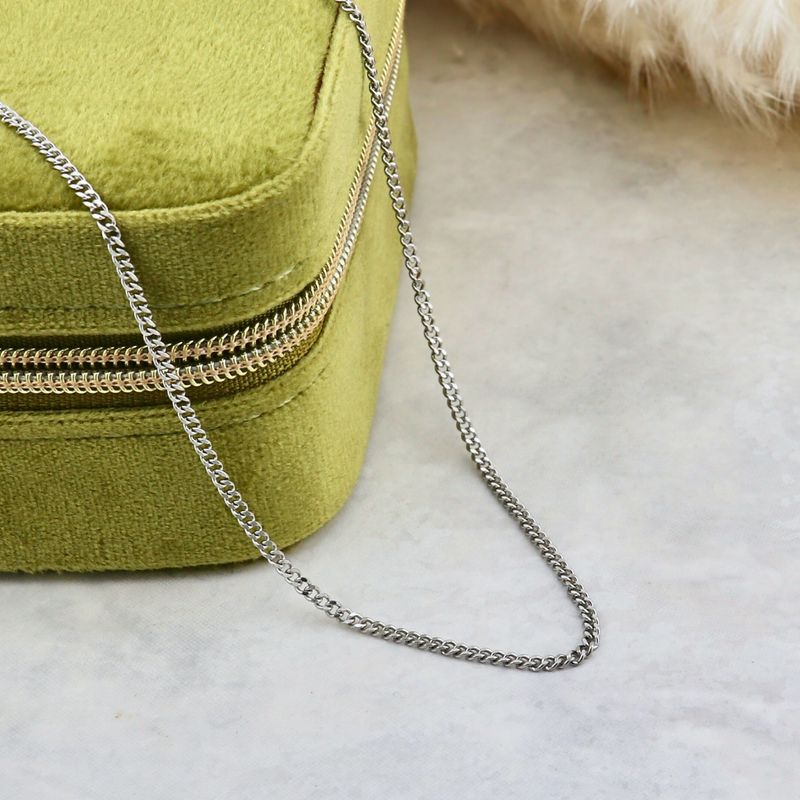 Chaine Gourmette en acier