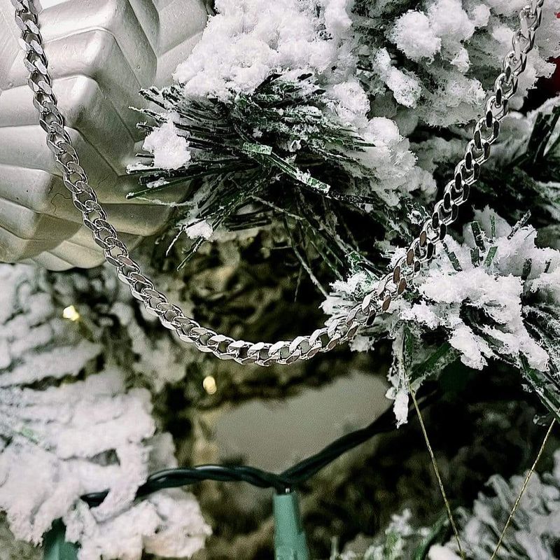 Chaîne Gourmette argent sterling