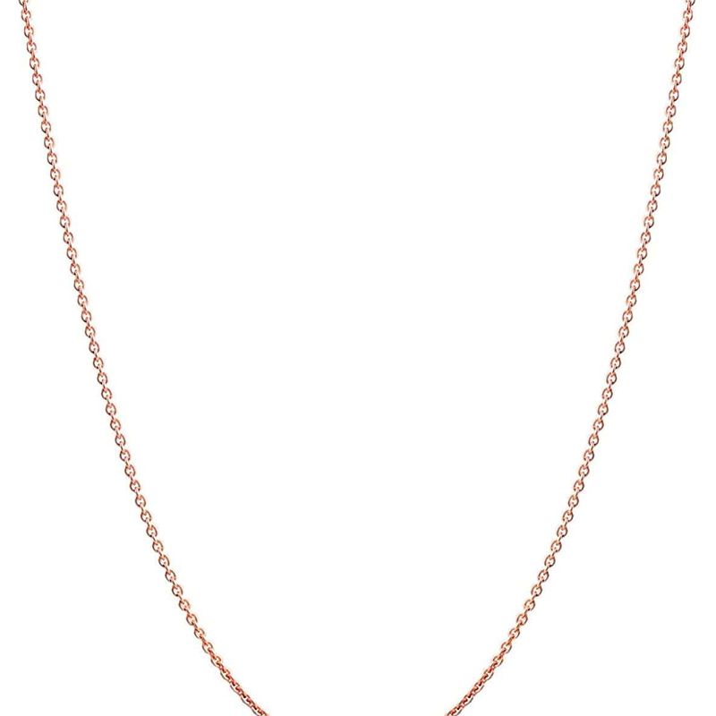 Chaîne Rolo en argent sterling ou or 10K