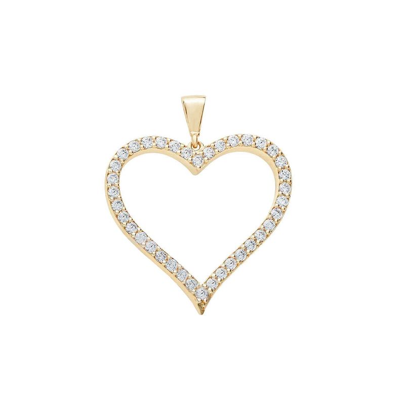 Pendentif Coeur en or 10K