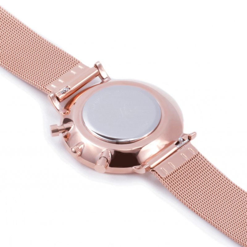 Montre Minimaliste Chrono en acier