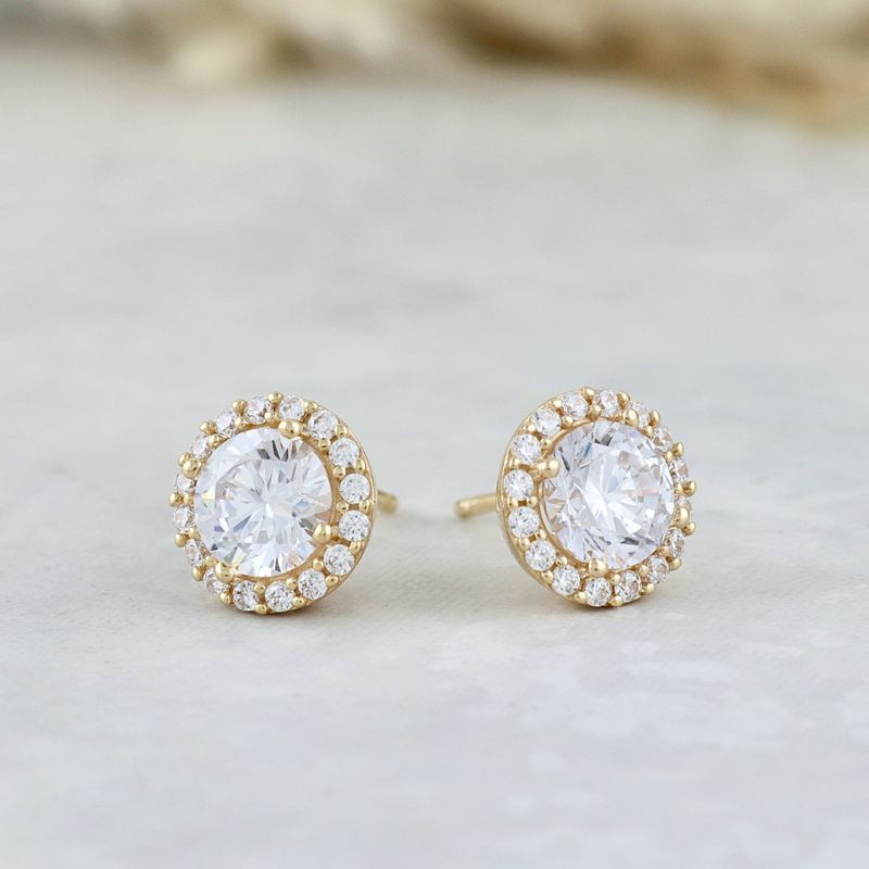 Boucles d'oreilles Éclat en or 10K