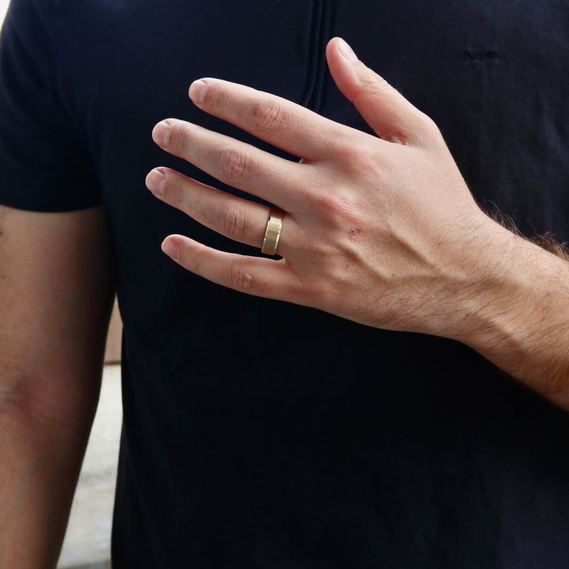 Bague Symétrie en or 10K