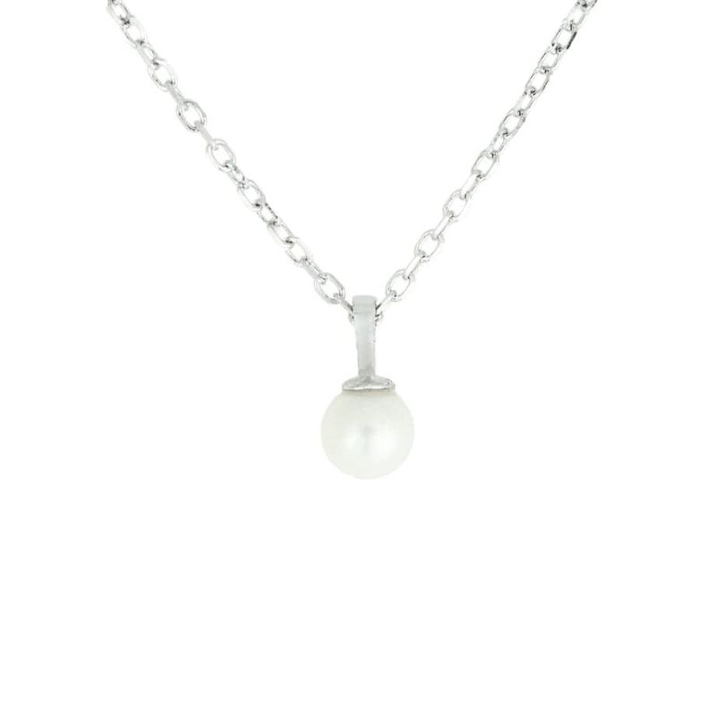 Collier Petite perle en argent sterling