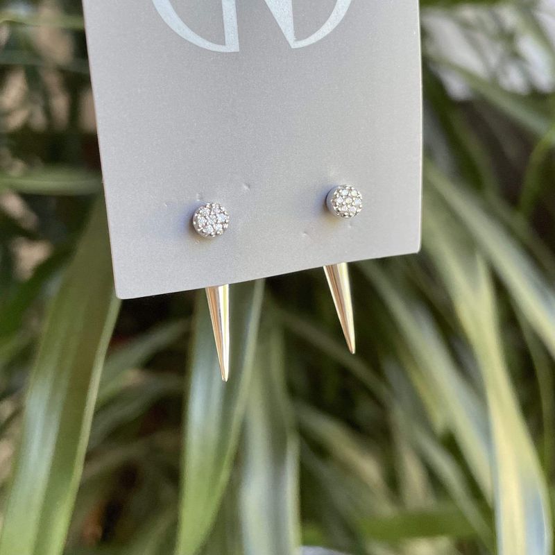 Boucles d'oreilles Connexion en argent sterling