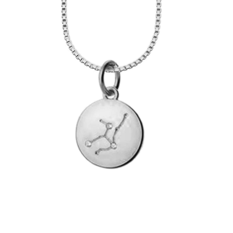 Collier Constellation Zodiaque en argent sterling