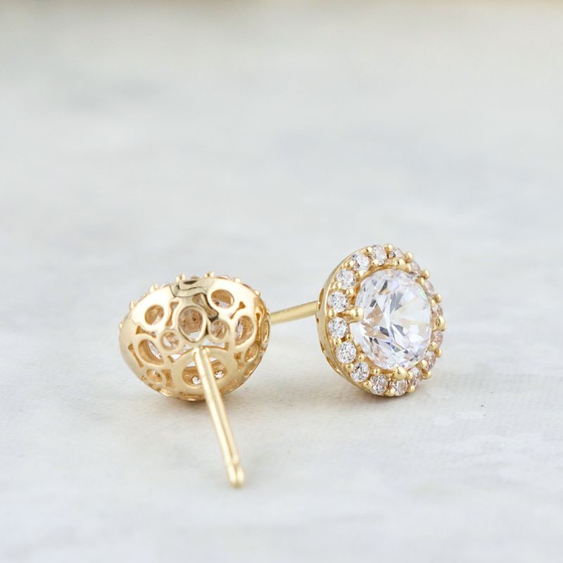 Boucles d'oreilles Éclat en or 10K