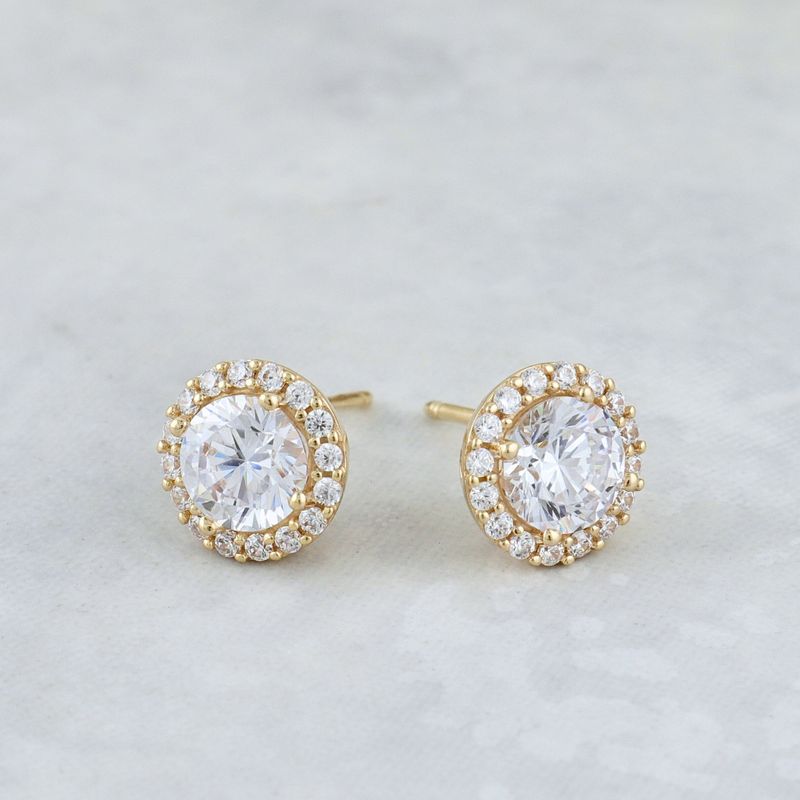 Boucles d'oreilles Éclat en or 10K