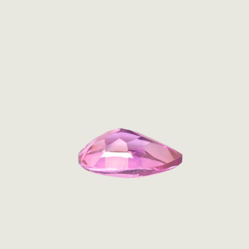 Topaze Naturel Rose Taille Poire 7x9 mm
