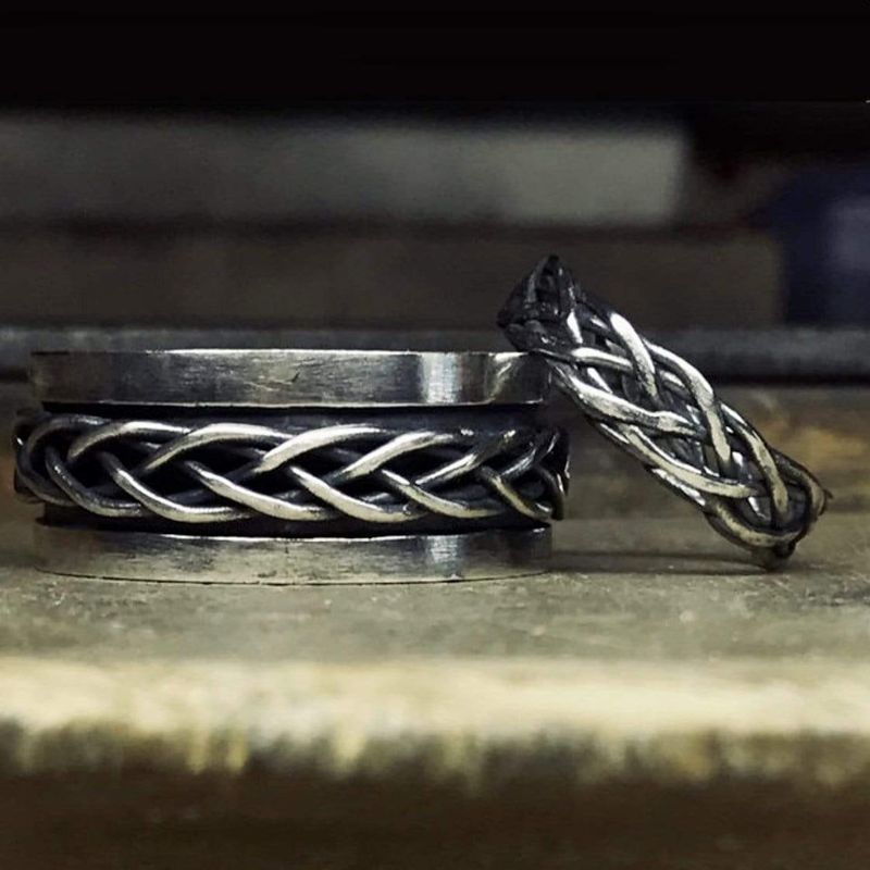 Bague Lion Celtique en argent sterling