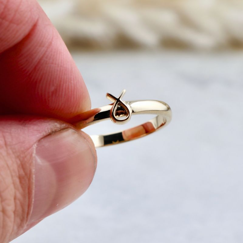 Bague 3D or 10K - 14K - 18K ou platine