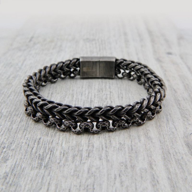 Bracelet La Force en acier
