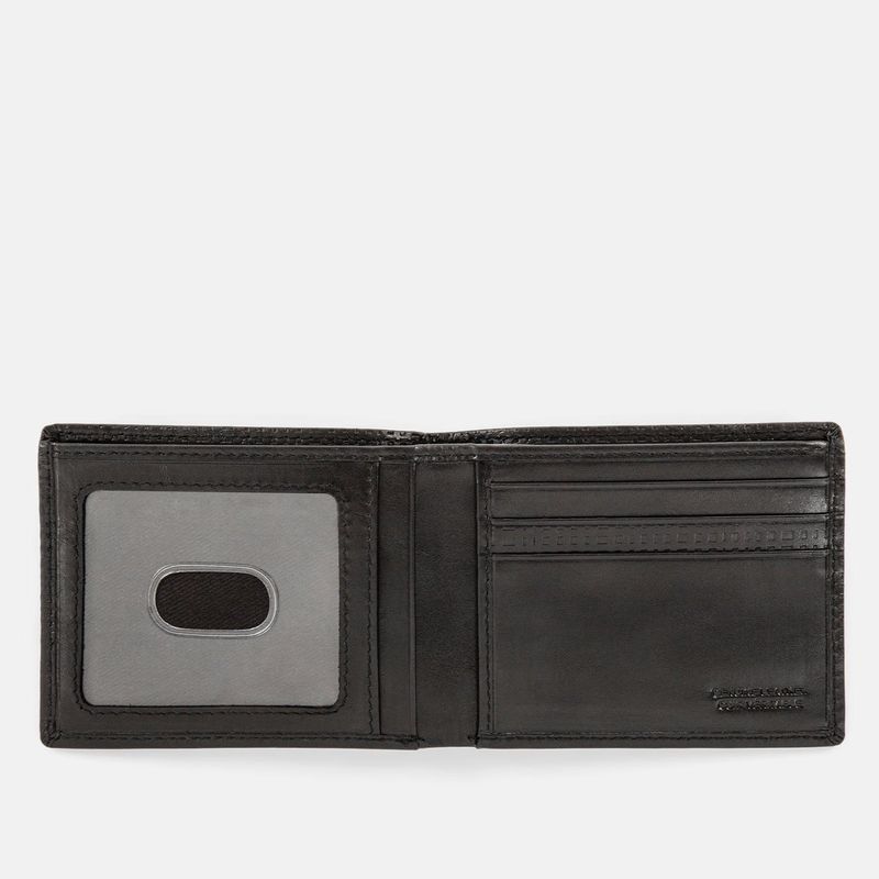 Portefeuille De Boss avec protection RFID en cuir