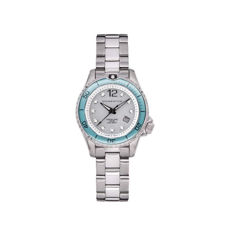 Montre à énergie solaire 30mm Mini Eclipse aqua