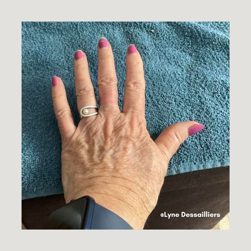 Bague en argent sterling et perle