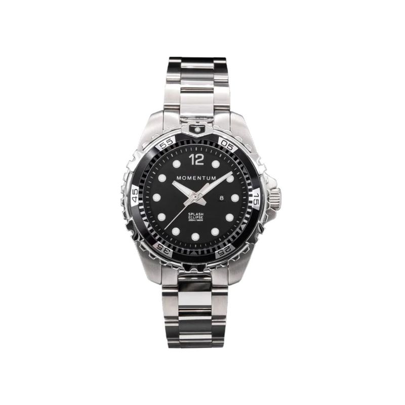 Montre à énergie solaire 38mm Eclipse noir
