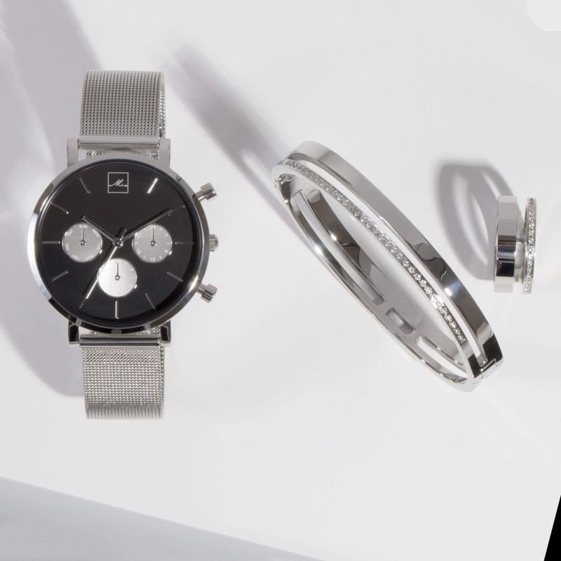 Montre Minimaliste Chrono en acier
