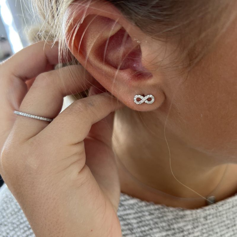 Bague L'éternité en argent sterling