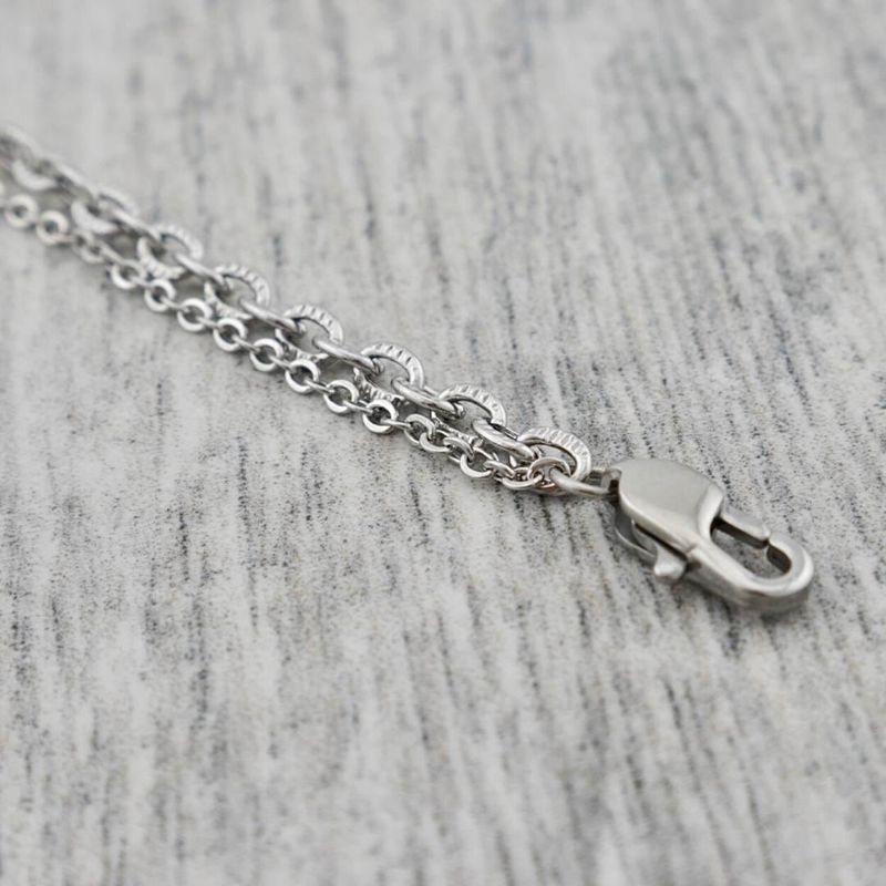 Bracelet Double Audace en acier