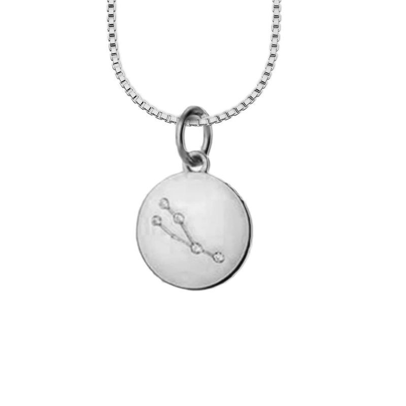 Collier Constellation Zodiaque en argent sterling
