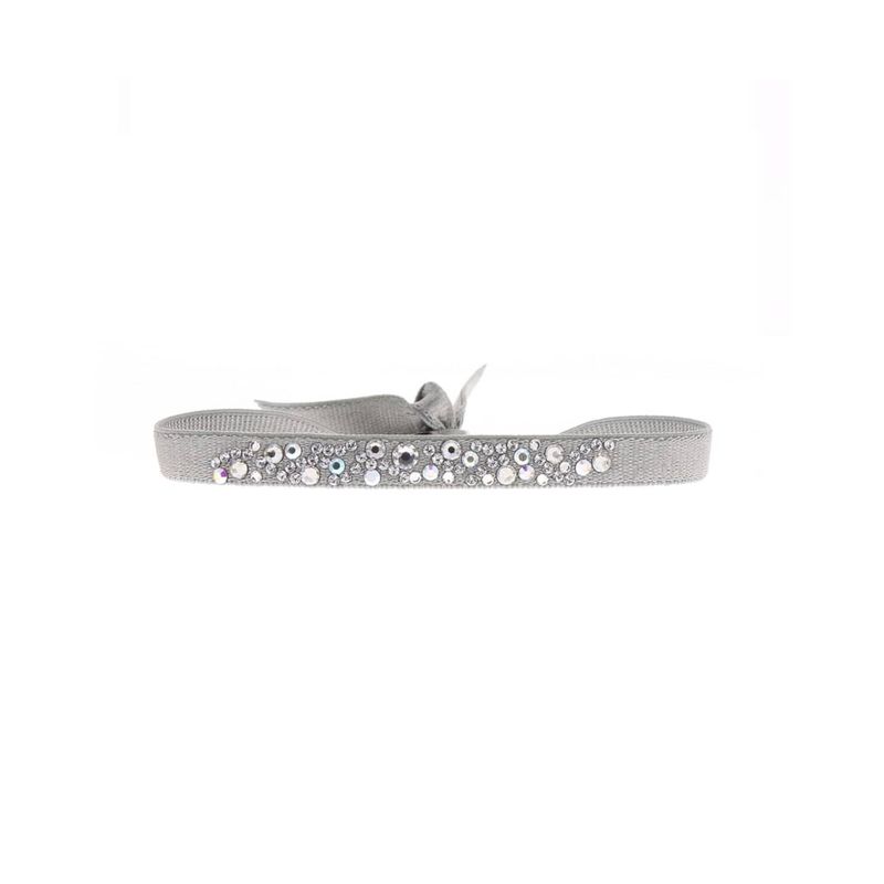 Bracelet en satin et Swarovski