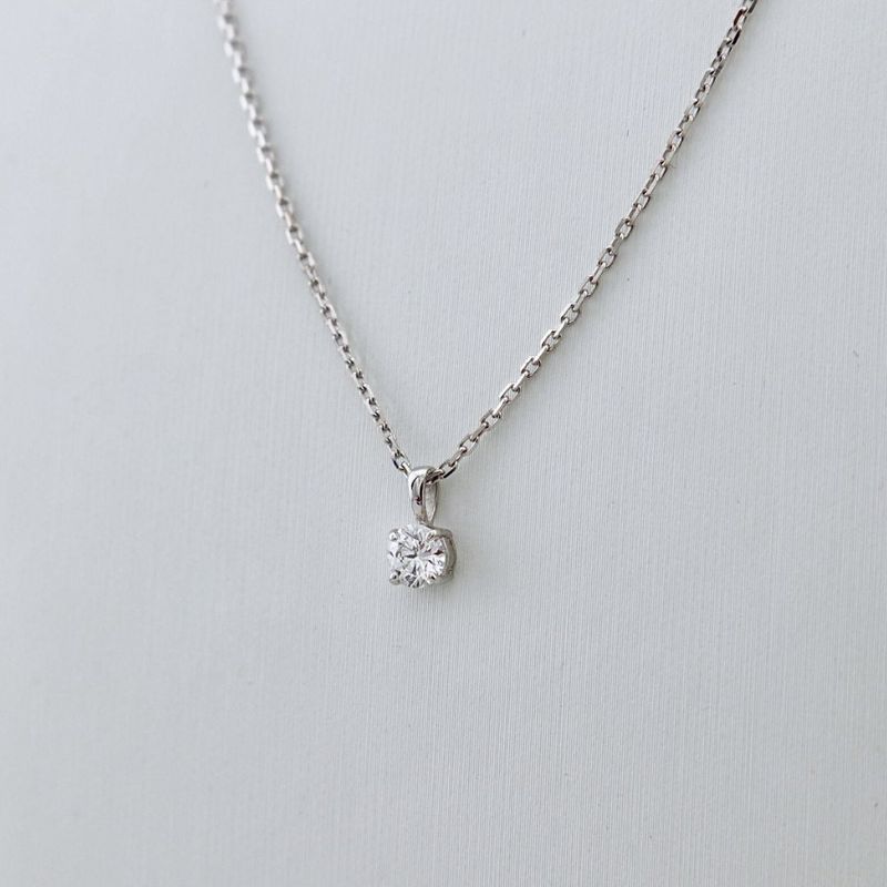 Collier Classique en or 14K - 18K et diamant