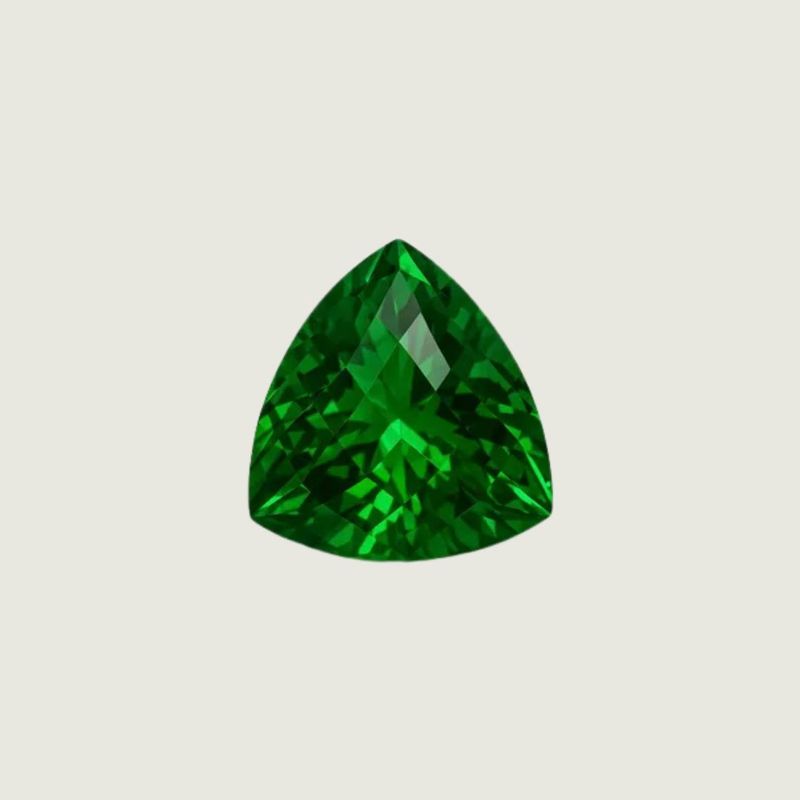 Grenat Travorite Naturel Taille Trillion 5.5 mm