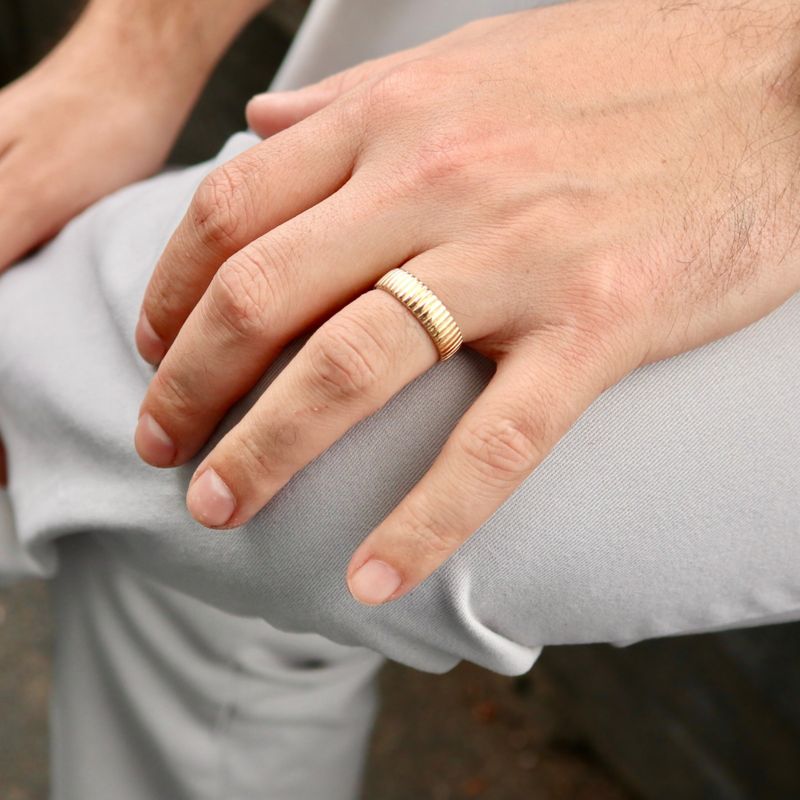 Bague Vertical en or 10K