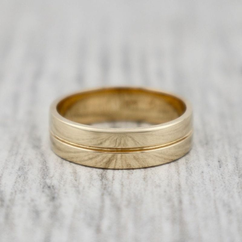Bague Rivière en or 10K