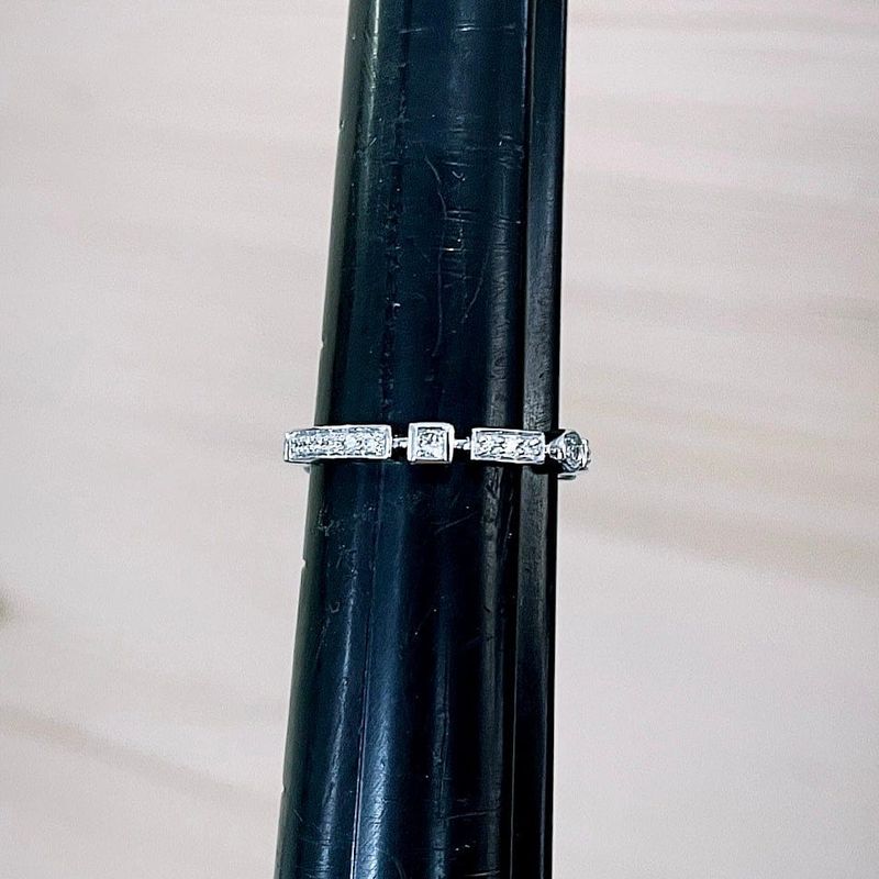 Bague en or 14K et diamants - 0,35 ctw
