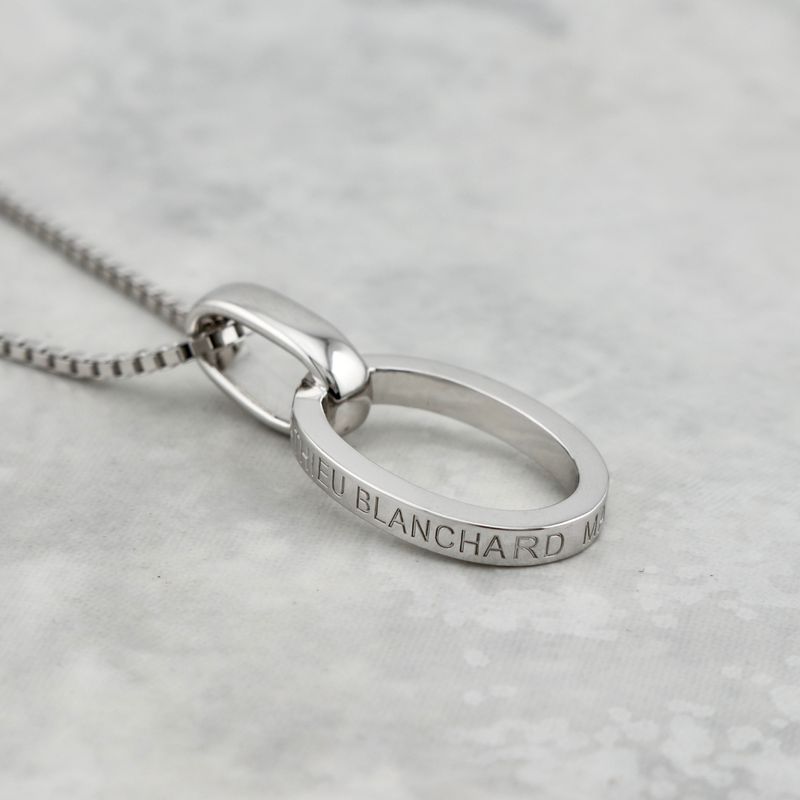 Collier Union en argent sterling