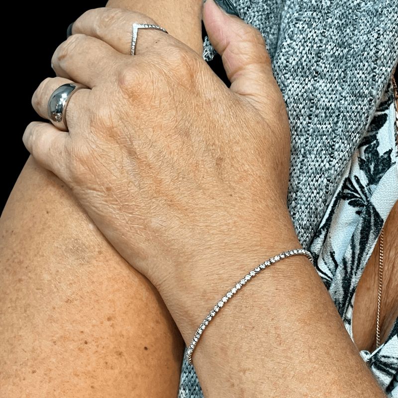 Bague Dôme en acier