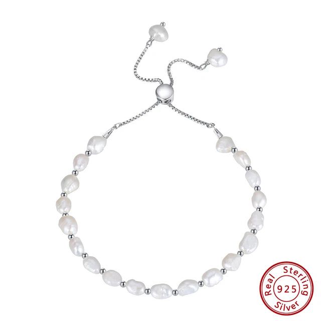 Bracelet Phoebe en perles et argent sterling