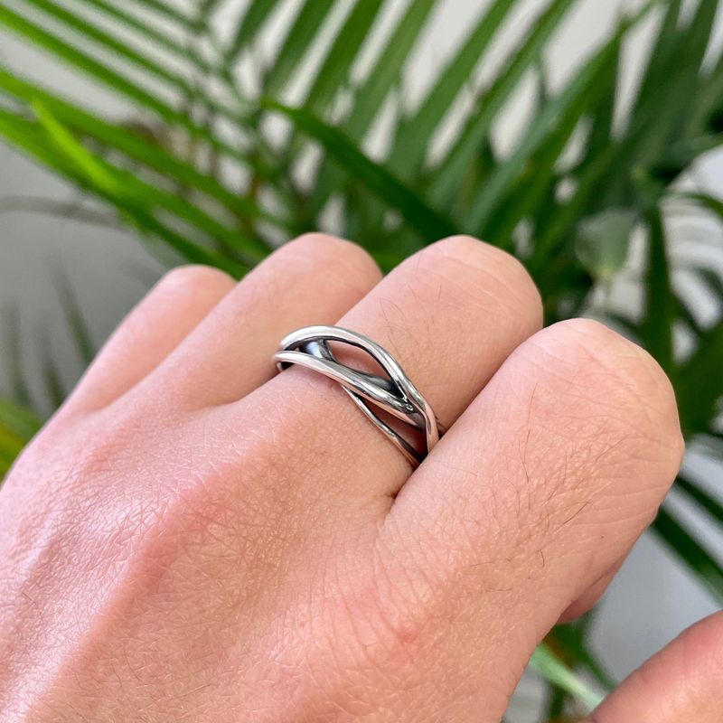 Bague Racine en argent sterling