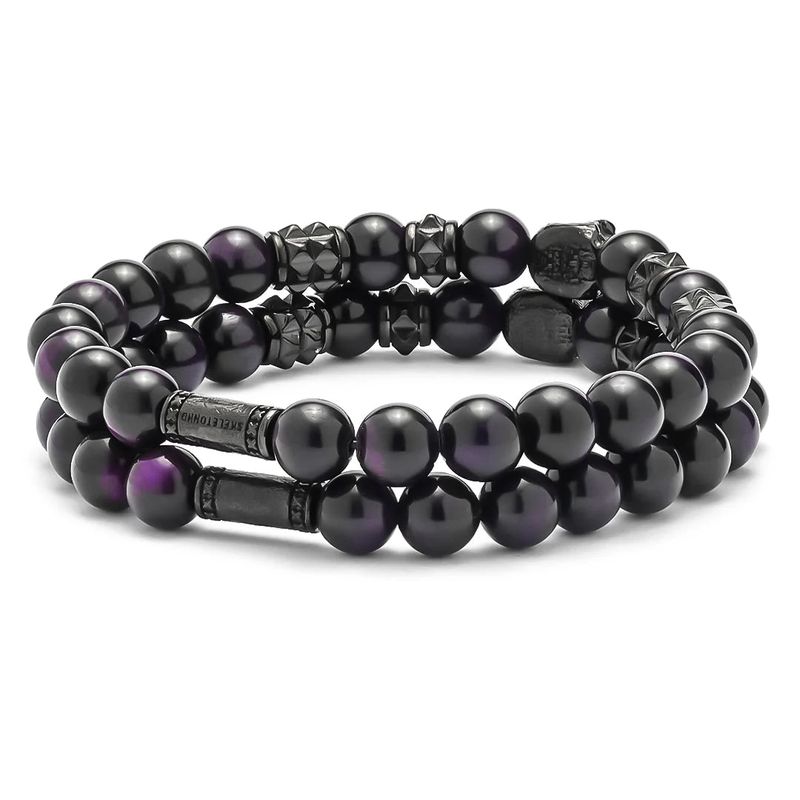 Duo de bracelets Dark Purple