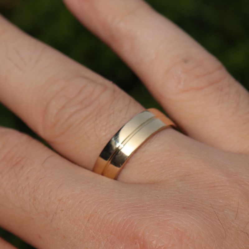Bague Rivière en or 10K