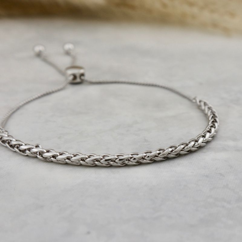 Bracelet Blé en argent sterling