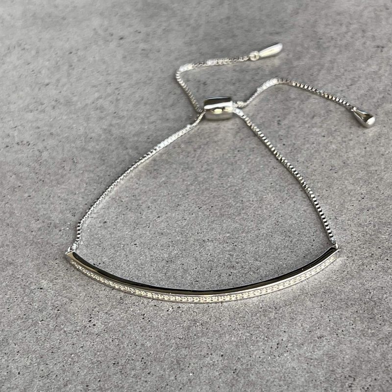 Bracelet Linéaire en argent sterling